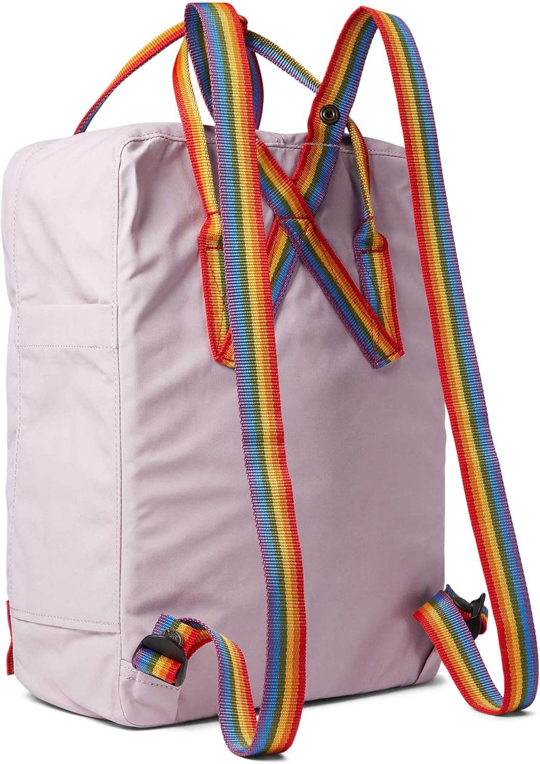 Fjällräven Kånken Rainbow Backpack for Men, and Women - Durable Fabric with Adjustable Shoulder Straps, and Lightweight Backpack Pastel Lavender/Rainbow One Size One Size - Image 2