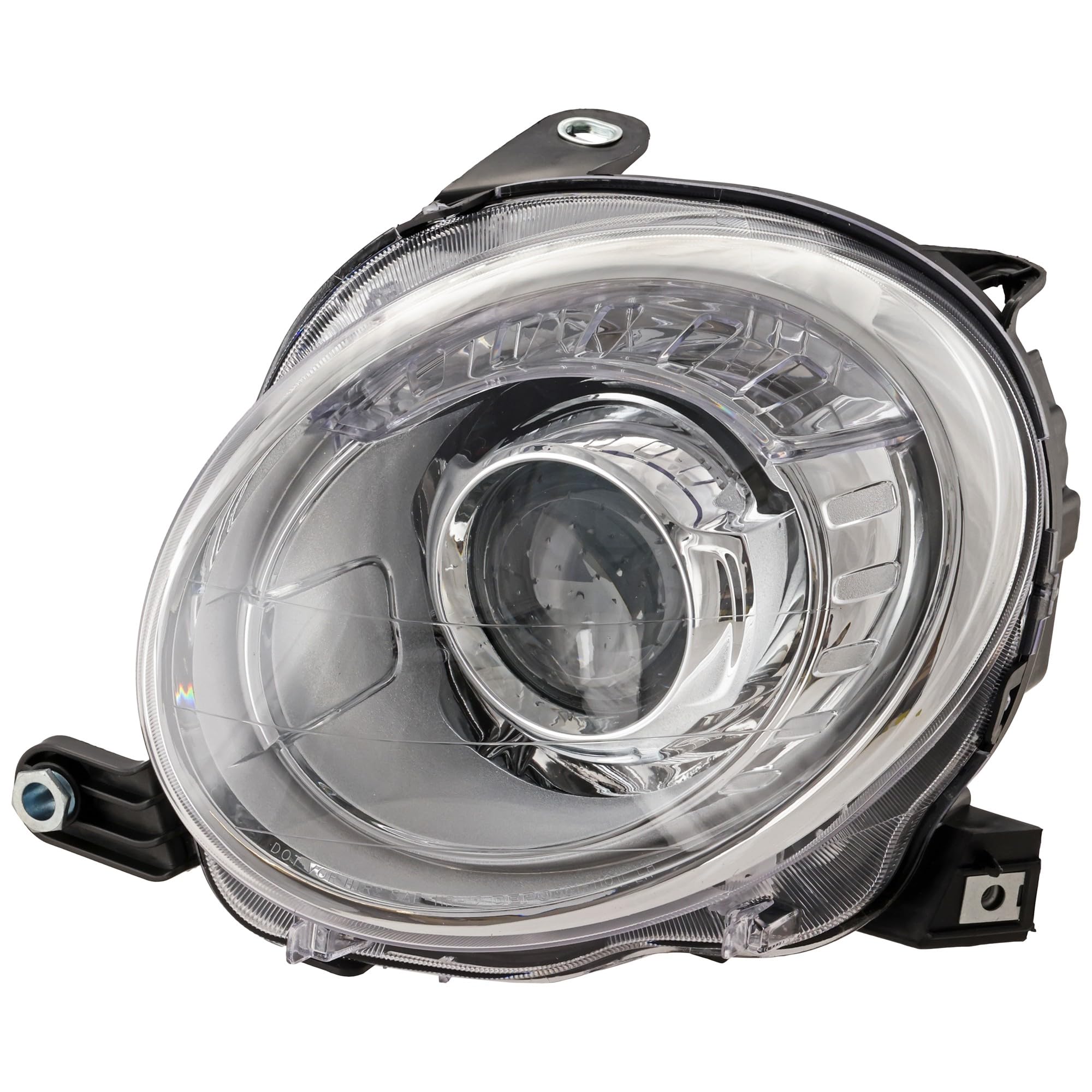 Garage-Pro Headlight Compatible with FIAT 500 2012-2017 LH Assembly Halogen Hatchback
