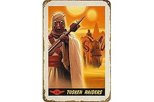 Tusken Raiders Wall Decor: A Vintage Star Wars Relic