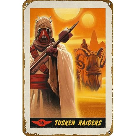 Tusken Raiders Wall Decor: A Vintage Star Wars Relic