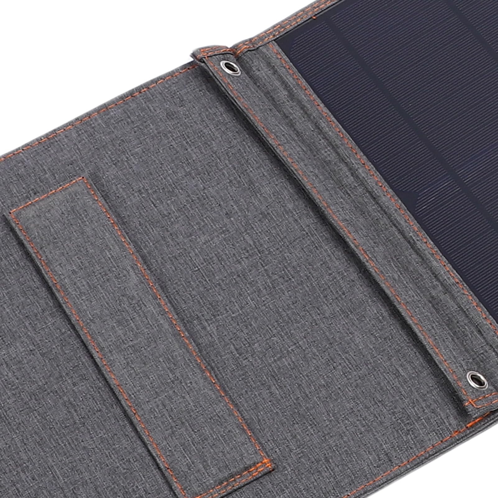 Tangxi Tragbares Solarpanel-Ladegerät, Wasserdicht, 100 W, mit Multifunktionsausgang für Reisende und Abenteurer, Leichtes Monokristallines Silizium
