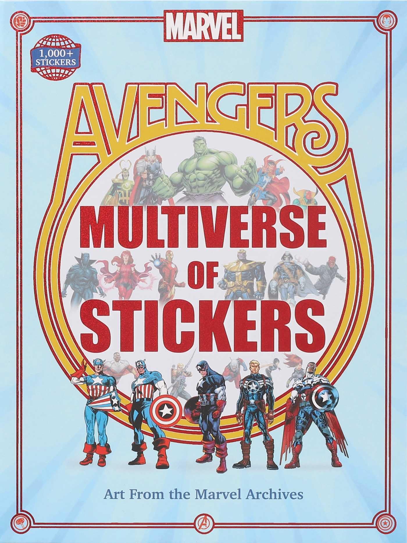 Marvel Avengers Multiverse of Stickers (Collectible Art Stickers)