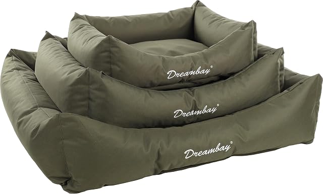 Foto 8 de 8 de Flamingo Cesta Dreambay® Rectángulo Verde Oliva 80x67x22cm