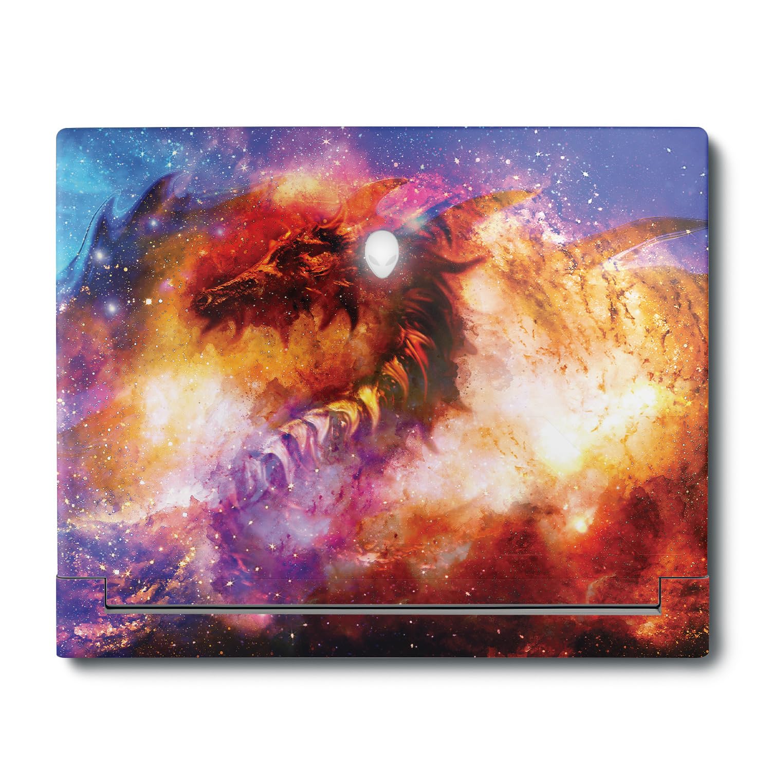 MightySkins Skin Compatible with Alienware X16 R1 (2023) Full Wrap Kit - Dragon Nebula | Protective, Durable, and Unique Vinyl Decal wrap Cover | Easy to Apply &amp; Change Styles | Made in The USA