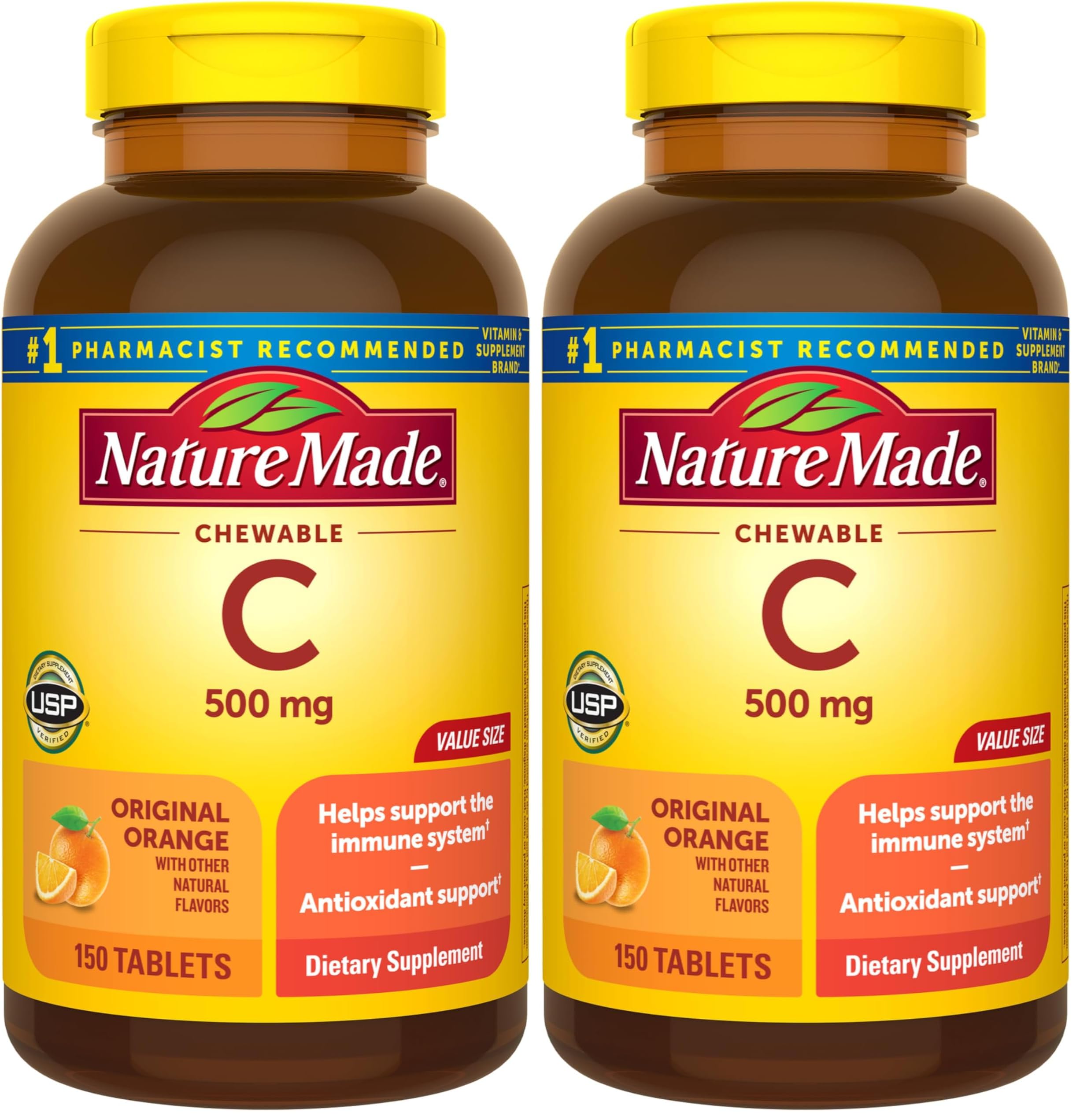 Nature Made Chewable Vitamin C 500 mg