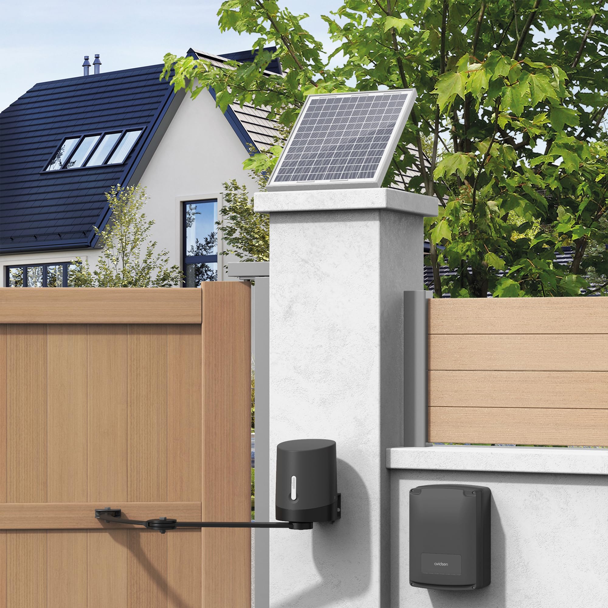 Avidsen Orane 510 Pack Solaire avec Visiophone sans Fil Thomson Air