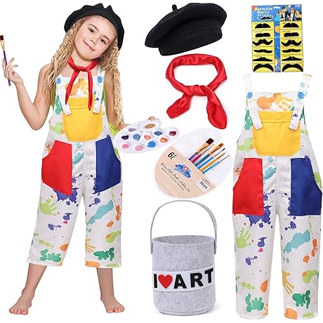 Tacobear Kids Artist Costume: Unleash Your Creative Spirit!