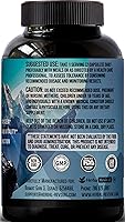 Vista 3 de Cápsulas puras de Shilajit del Himalaya de 5000 mg para hombres y mujeres, 40% ácido fúlvico + 85+ oligominerales