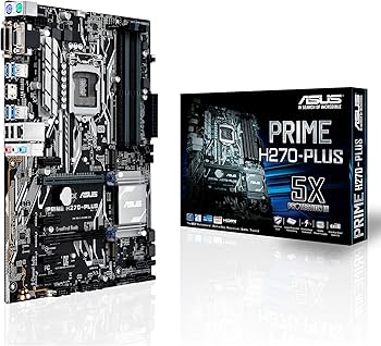 Amazon | ASUS PRIME H270-Plusマザーボード - ブラック（ソケット1151