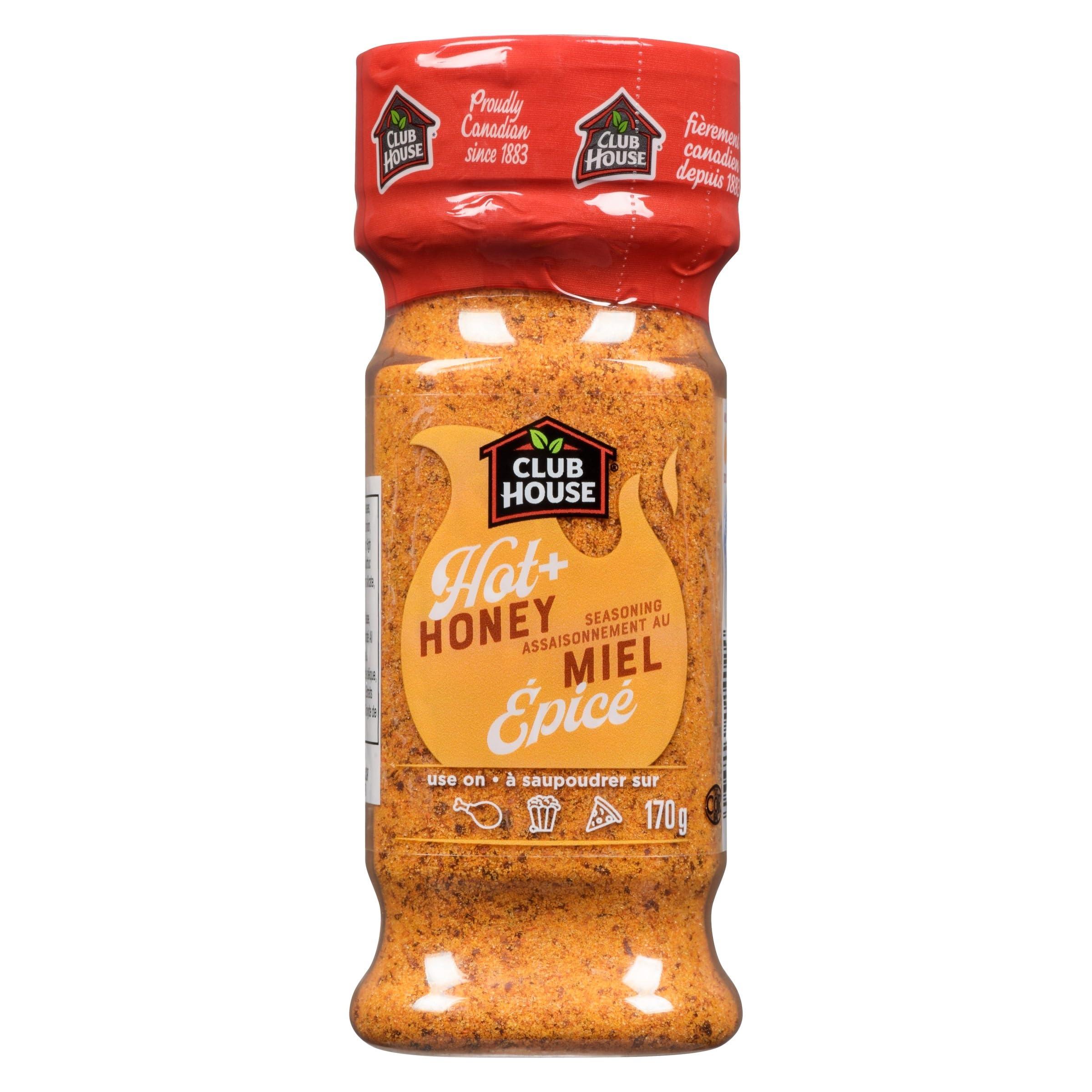 Club House Hot + Honey Seasoning, 170g/6 oz.