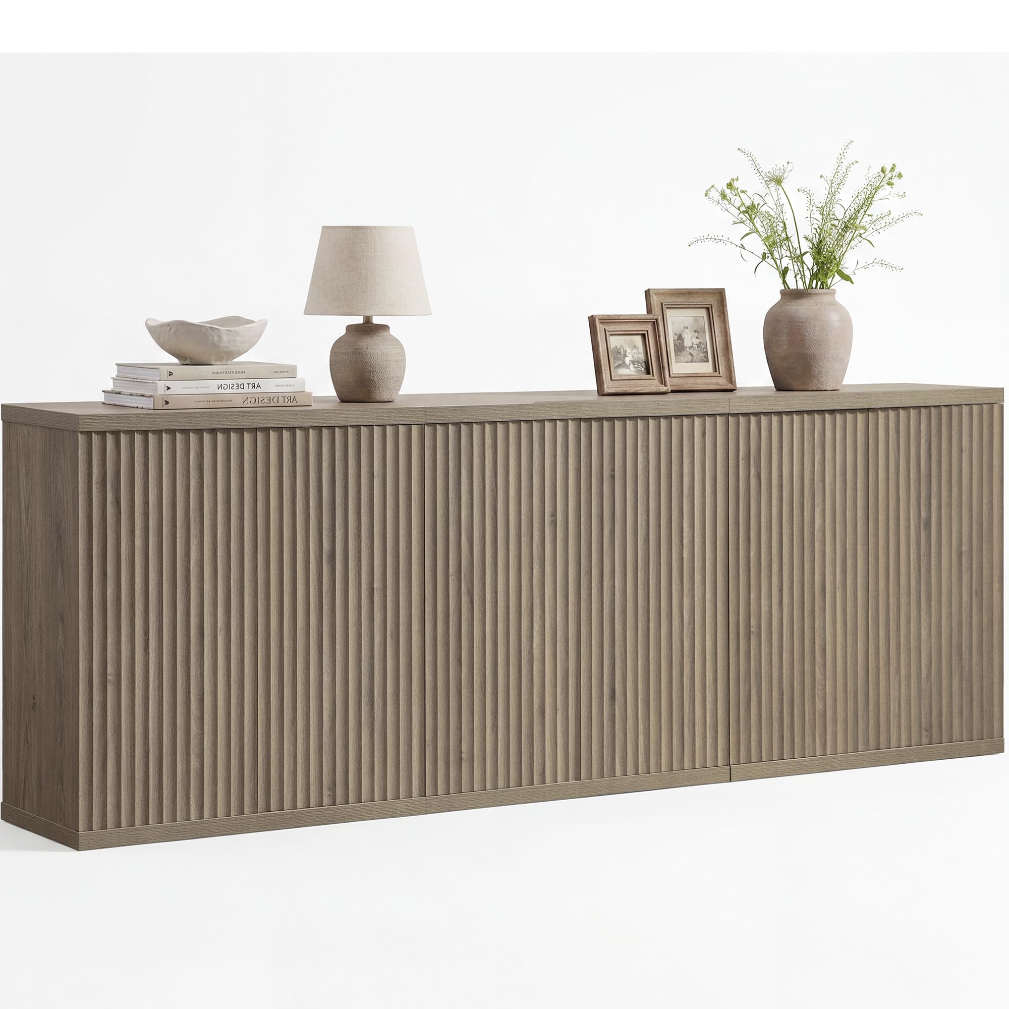 SICOTAS 3‑Piece Fluted Buffet