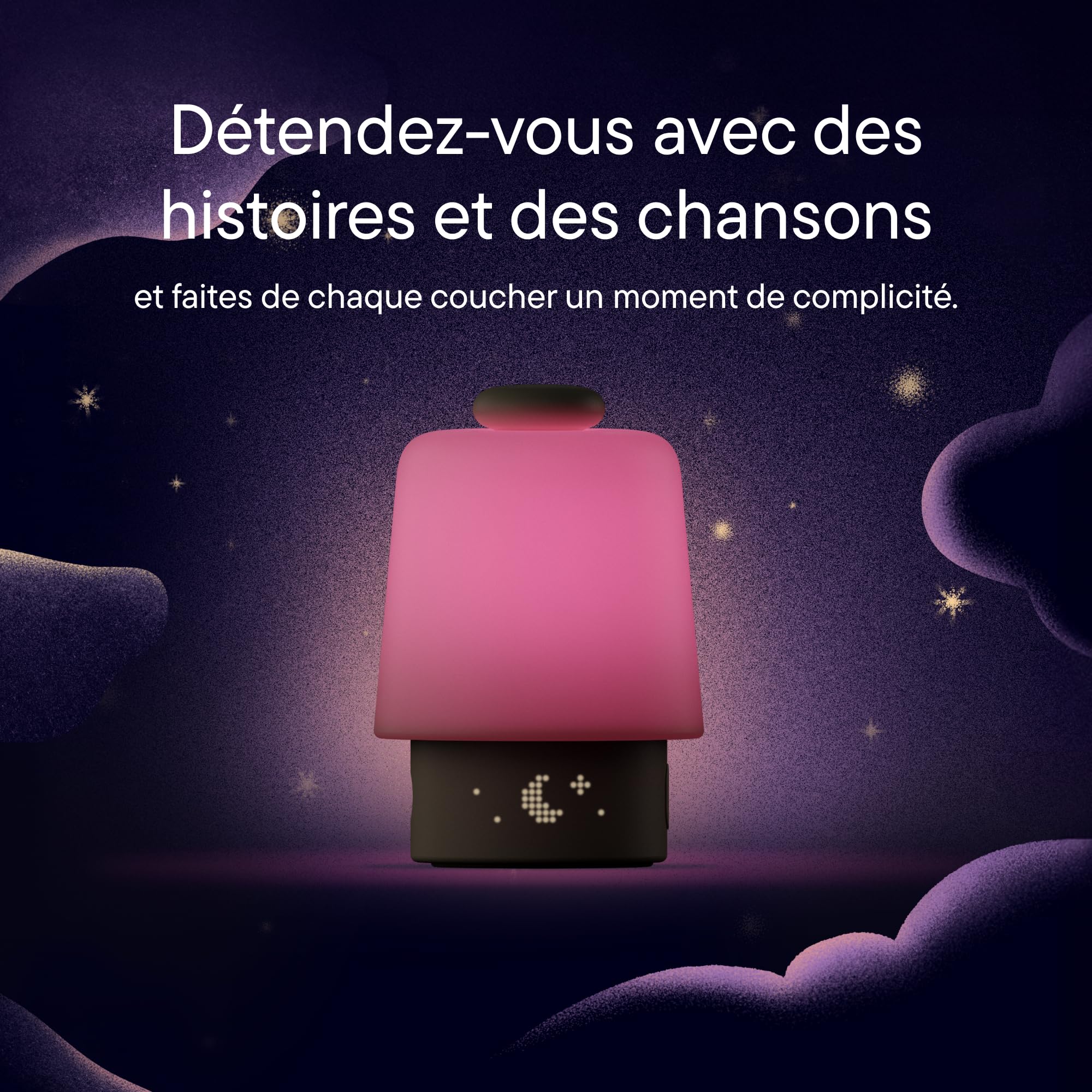 Hatch Baby Machine à Sons et Veilleuse Bruit Blanc pour Bébé, Entraîneur de Sommeil, Réveil Heure de se Lever