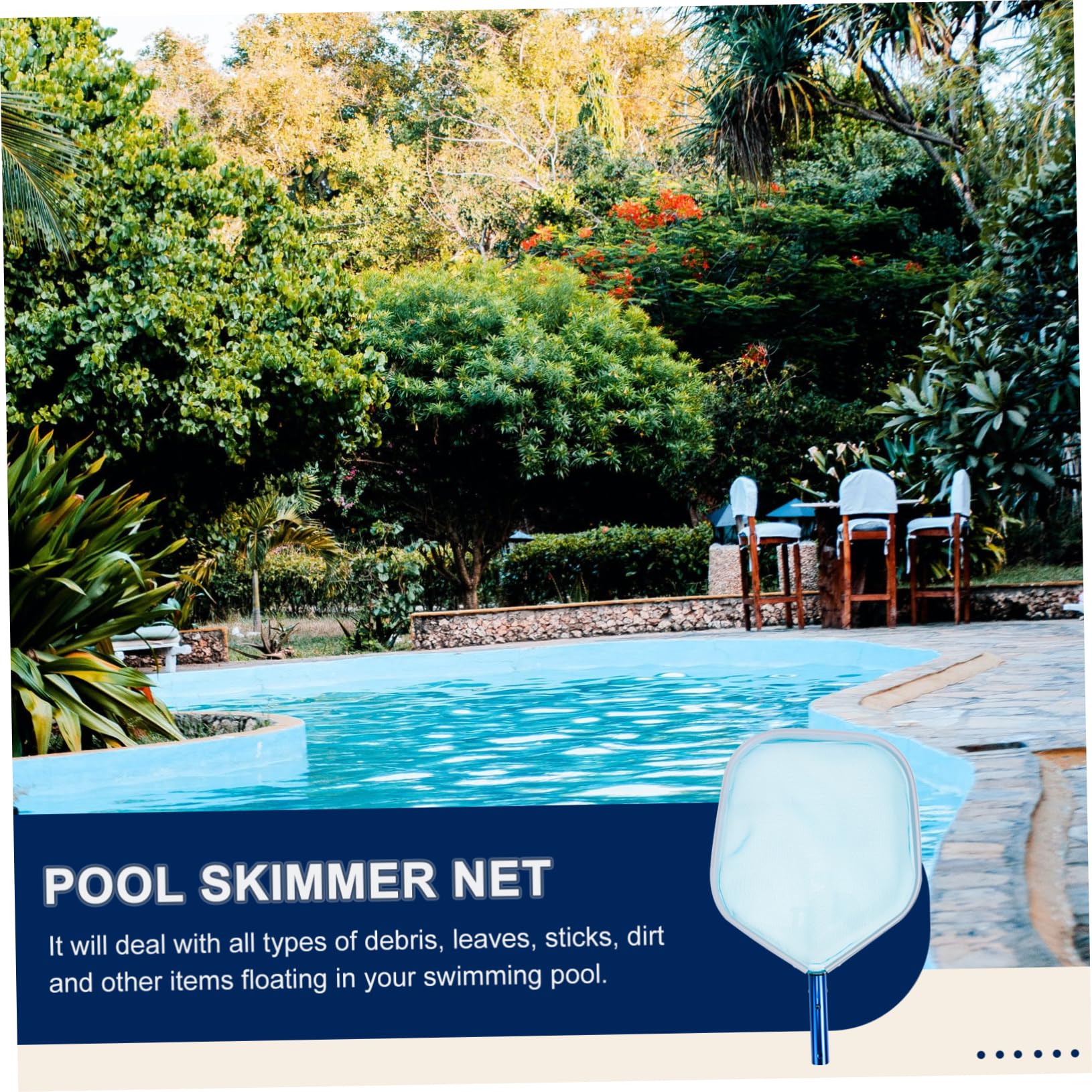 Mipcase Piscina Limpiador De Estanques Profundos Accesorios De Limpieza Seguro y Duradero