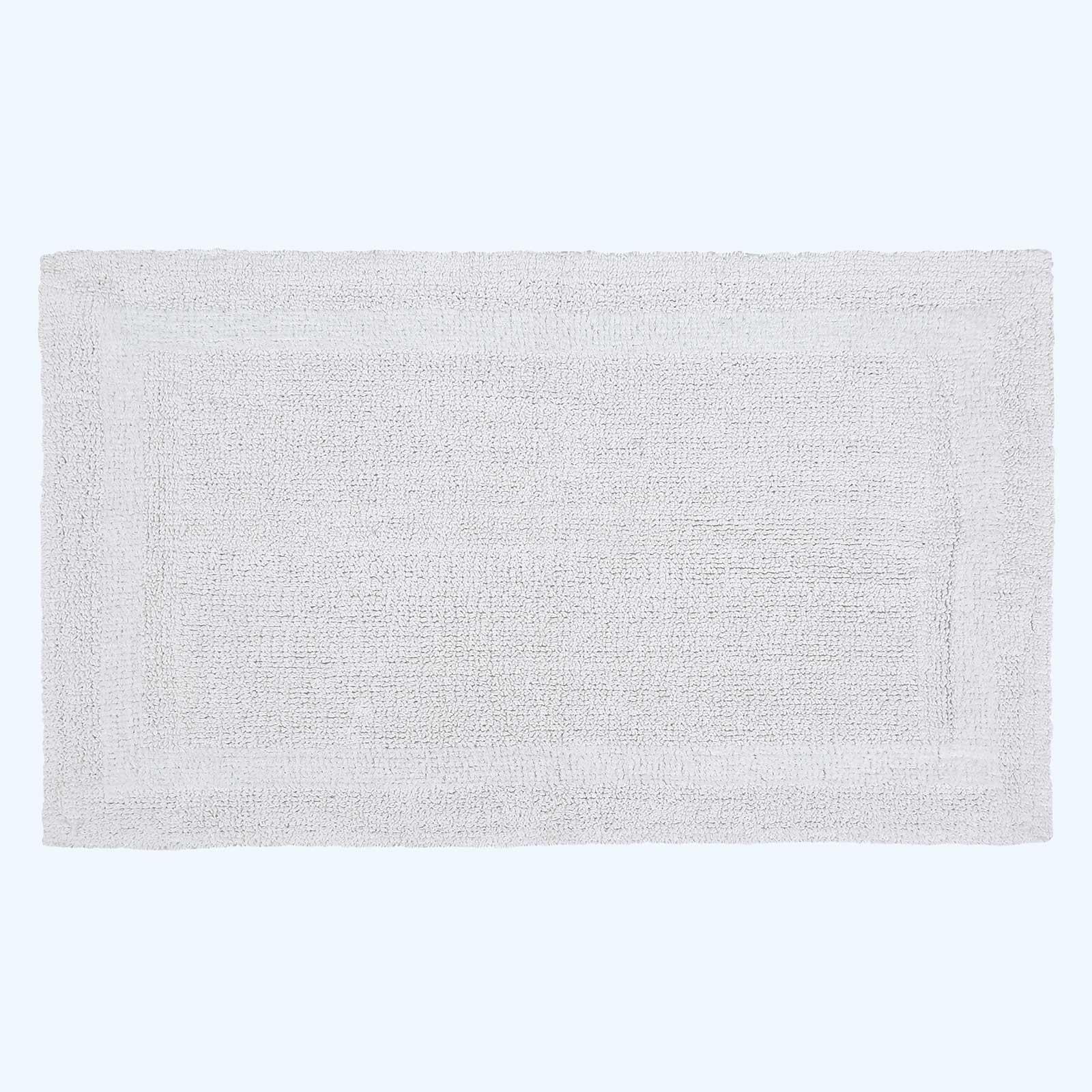HOMESCAPES Toilet Mat, Luxury 1600gsm Extra Soft 100% Cotton, Reversible Bathroom Mats Non-Slip, Washable, Super Absorbent, Quick-Dry, Raspberry Pink Pedestal Rug for Toilet, 50 x 55 cm — view 73