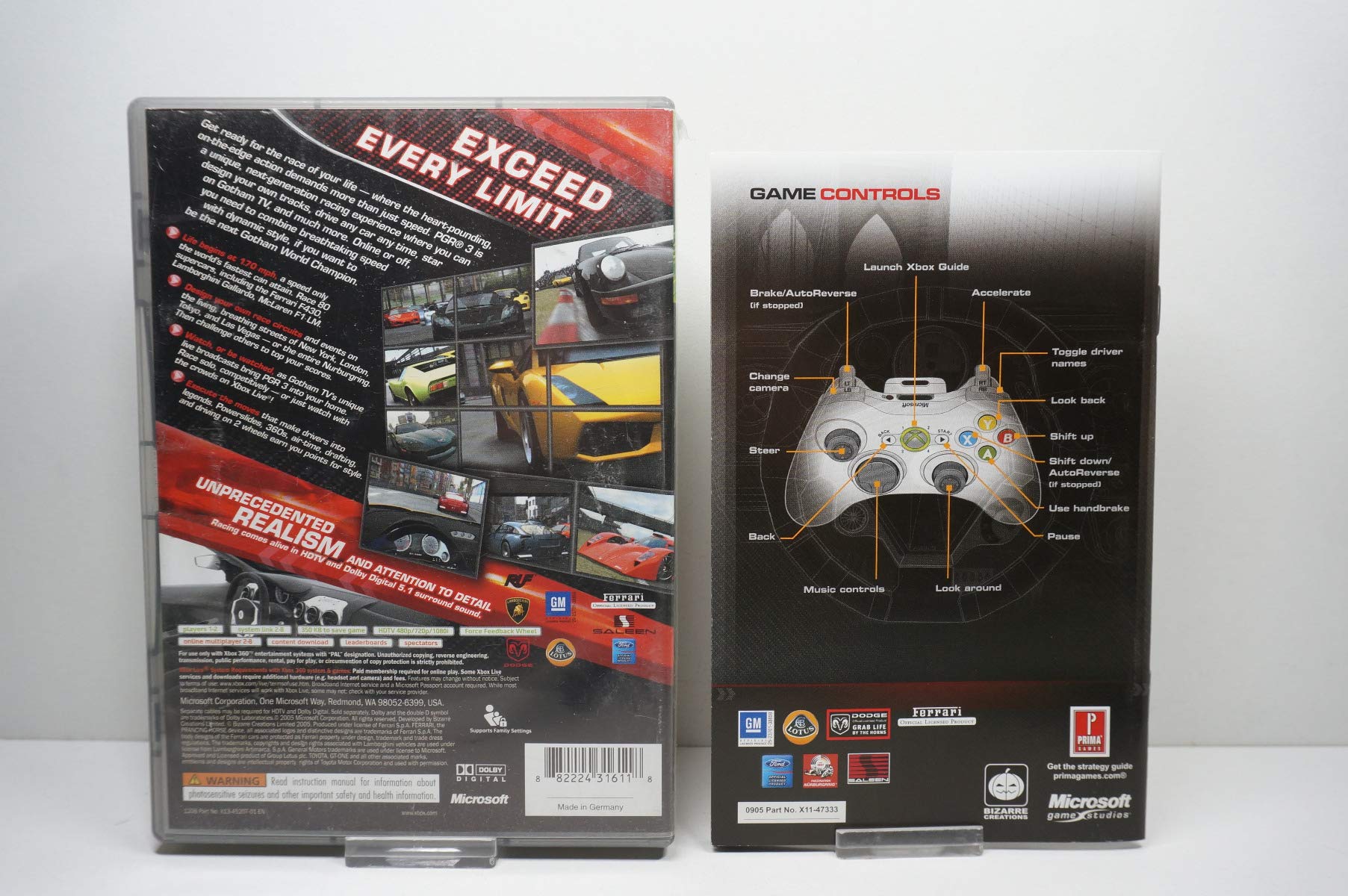 Project Gotham Racing 3-Classics (Xbox 360) [import anglais]