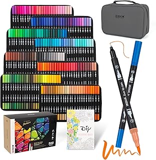 200 Duo Tip Coloring Markers