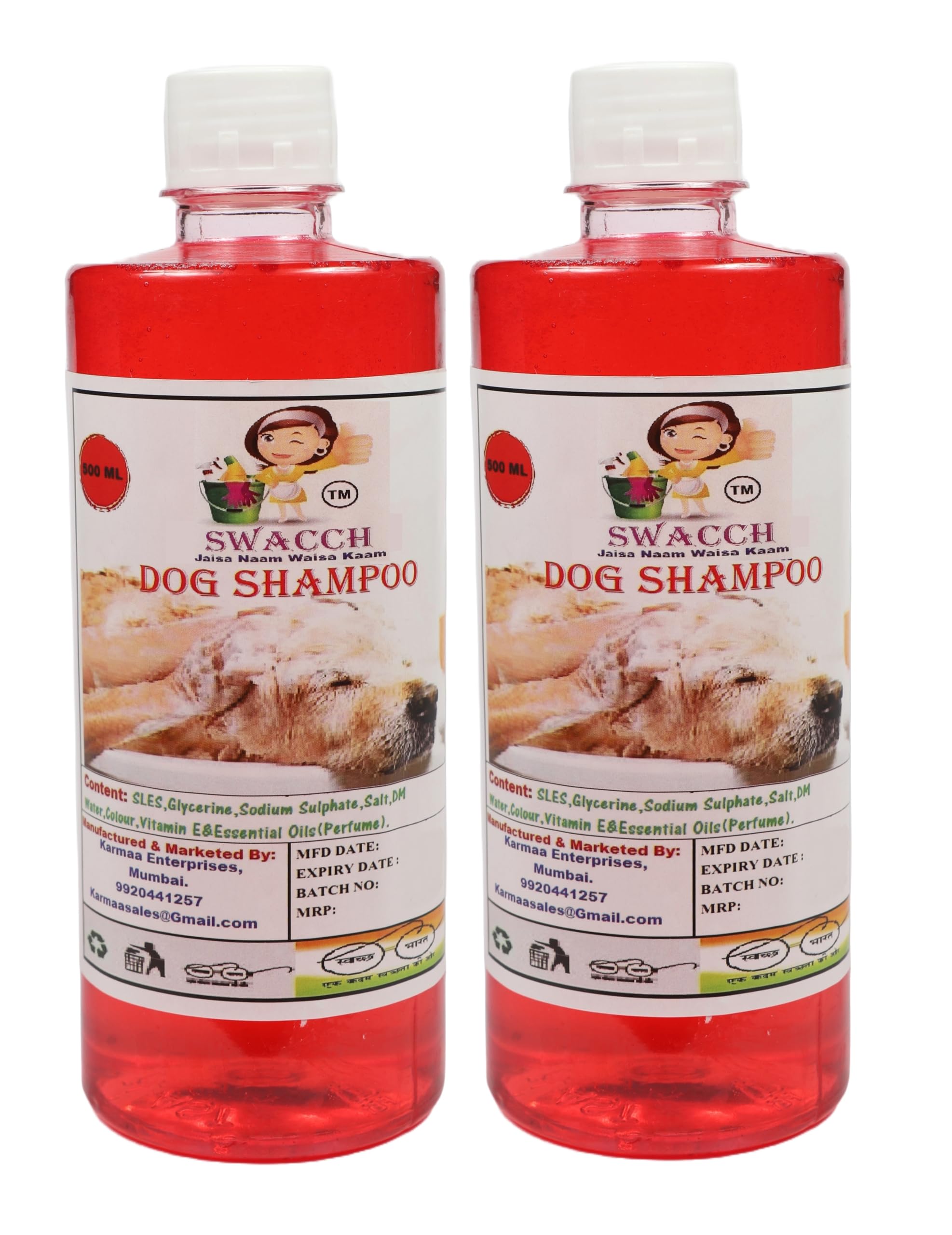SWACCH Dog Shampoo (500ML) (Combo Pack of 2) Strawberry (B0BB2SBQQL) Amazon Price History, Amazon Price Tracker