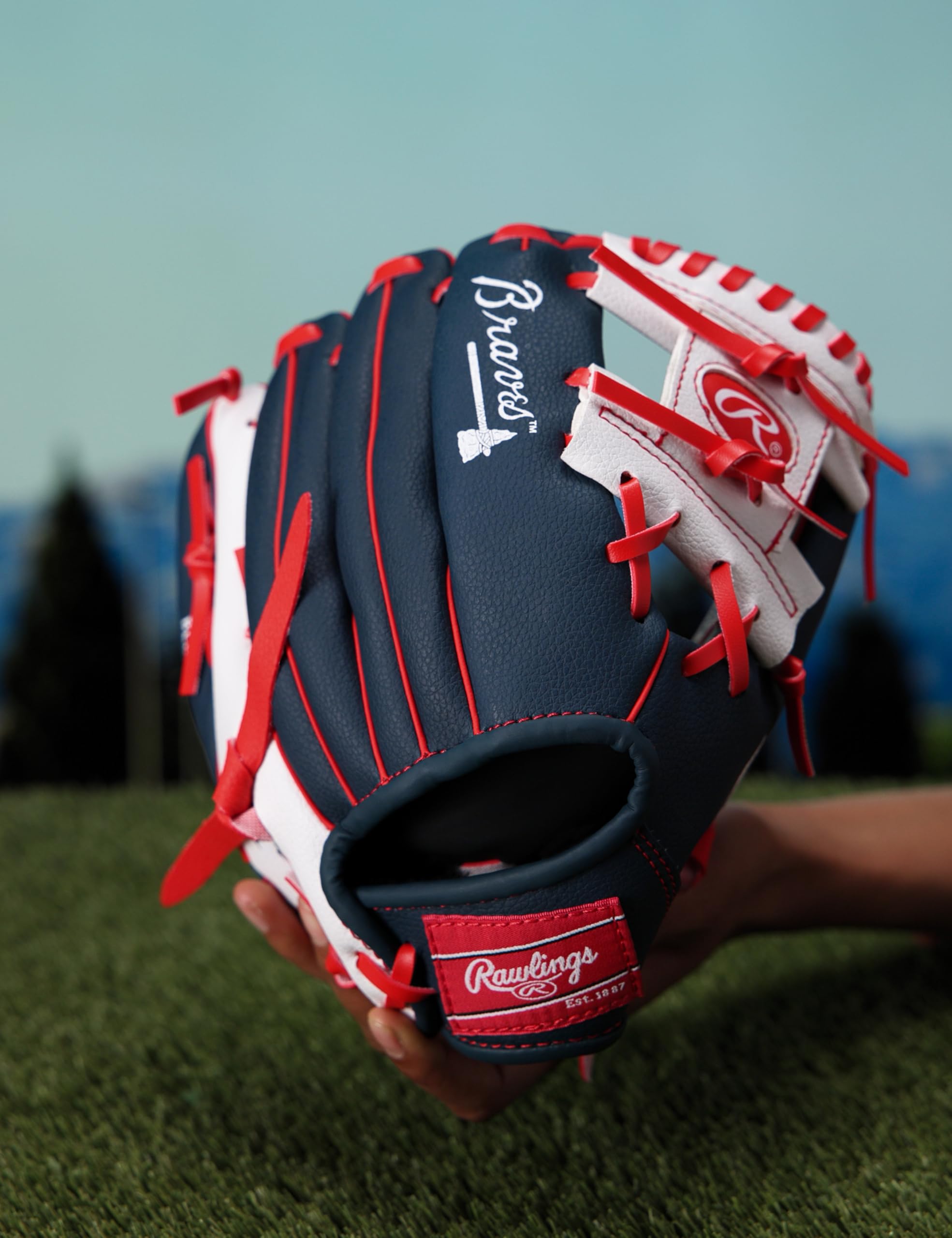 Rawlings | MLB Players Glove Series | Gants de Baseball T-Ball et Jeunes | 10 pi | Toutes Les équipes MLB