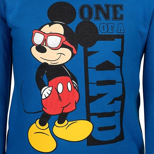Miniatura 5 de Disney Mickey Mouse - Sudadera con capucha para niños pequeños, color rojo 2T