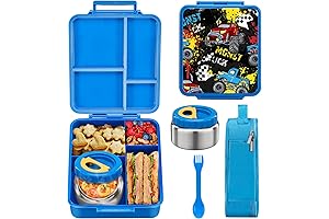 MAISON HUIS Kids Bento Lunch Box with 8oz Soup Thermo