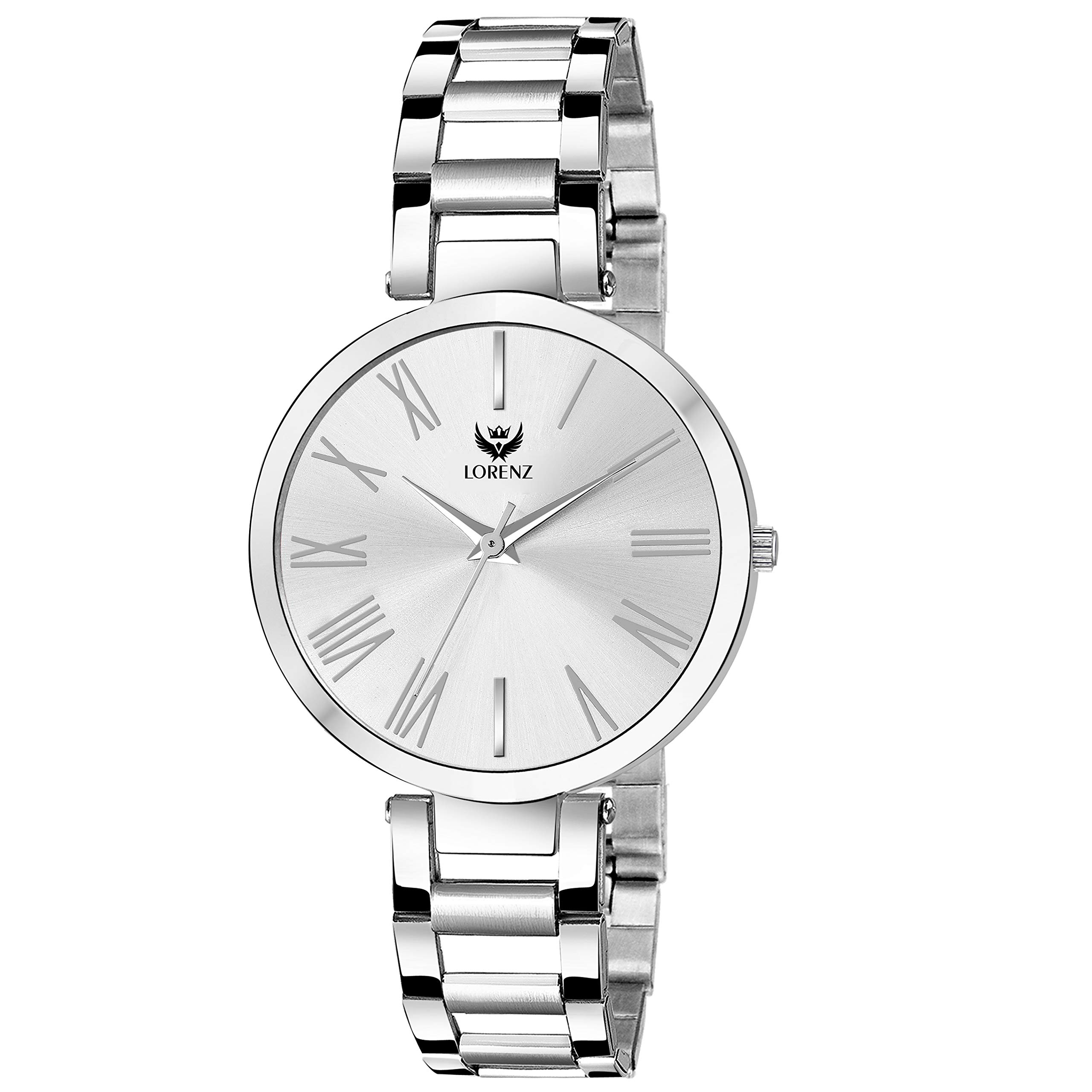 LORENZ Analogue Silver Dial Watch for Women & Girls - AS-40A (B07PS7JM33) Amazon Price History, Amazon Price Tracker