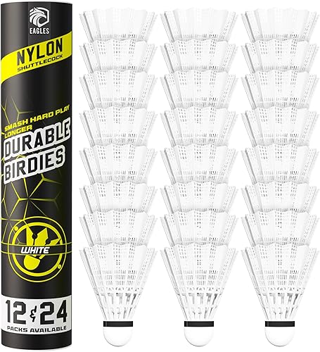 Miniatura 8 de EAGLES Bádminton Birdies - Juego de bolas de nailon para práctica de béisbol en interiores y exteriores, estables y duraderas para niños y adultos