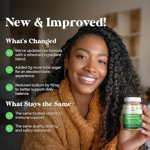 Miniatura 4 de Gomitas masticables de vitamina C para adultos – Gomitas de apoyo inmunológico halal de vitamina C – ácido ascórbico natural gomita refuerzo