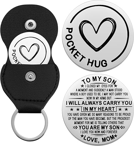 Pocket Hug Token Inspirational Reminder Gifts Mental Health - Graduation Gifts For Son