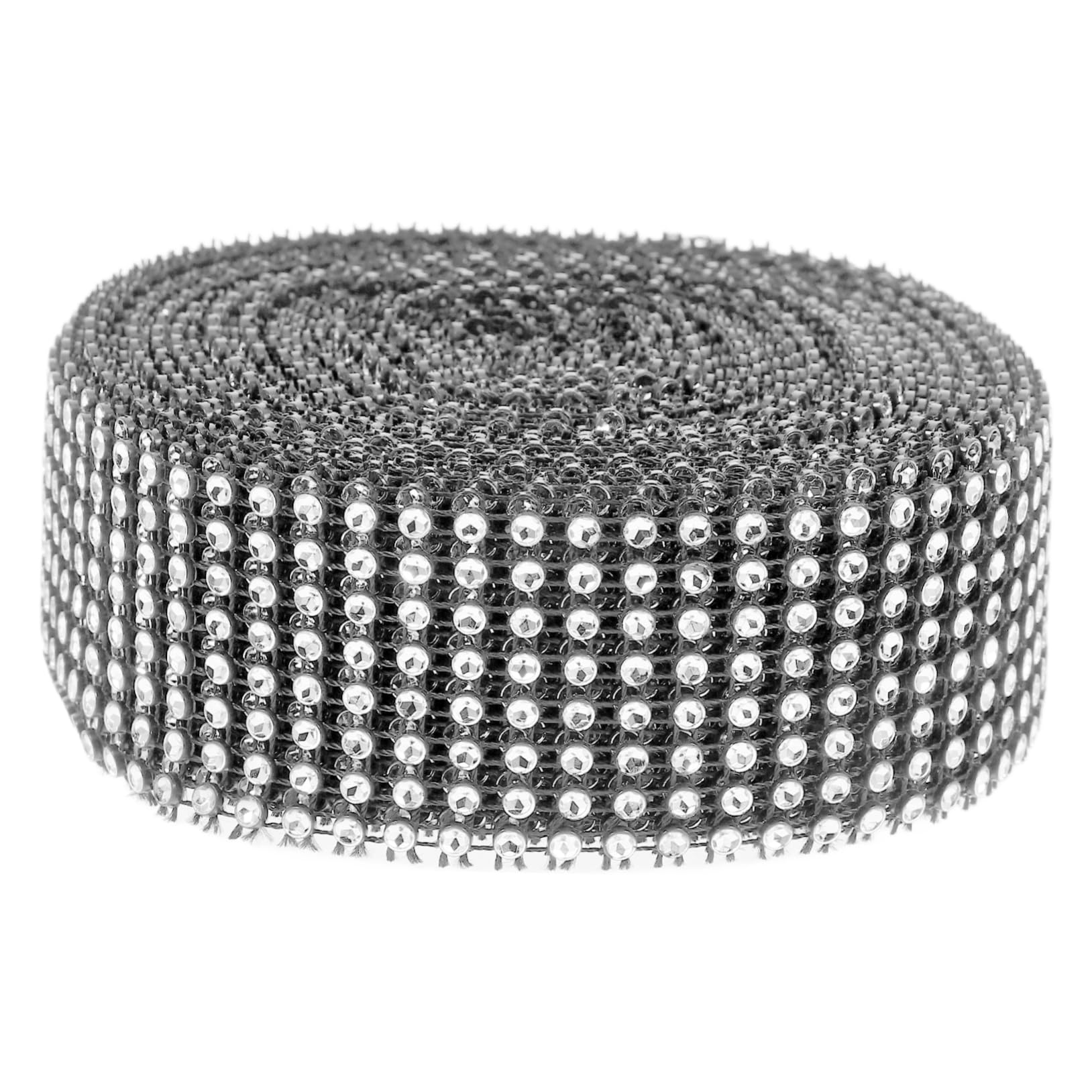 5rollen Rhinestone Selbstklebendes Band Für Diy Dekoration Glitzernde Strassborte Für Hochzeiten Und Kunsthandwerk Reihig