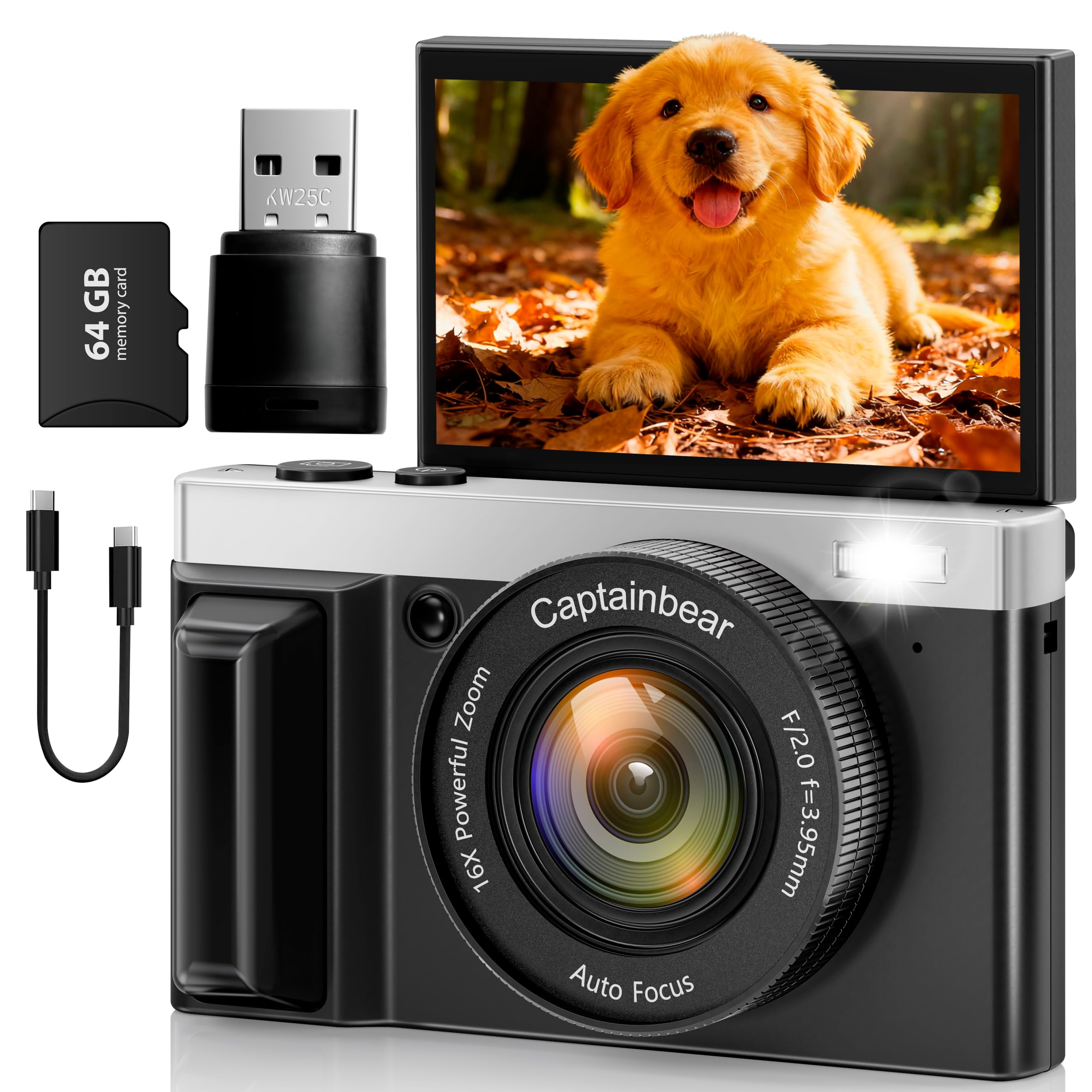 Amazon.com : 4K Digital Camera,64MP Cameras for Photography with