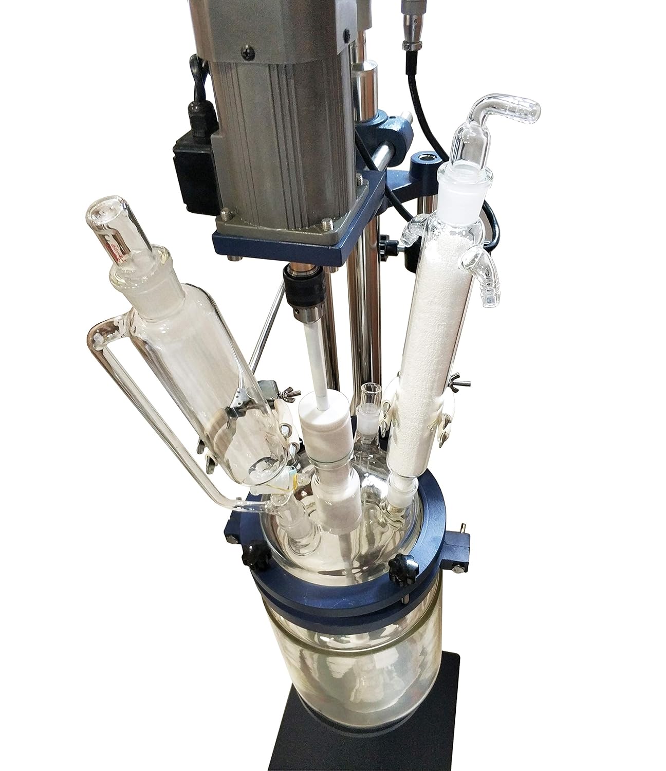 Buy INTBUYING Jacketed Reactor 5L Laboratory Jacketed Glass Reactor