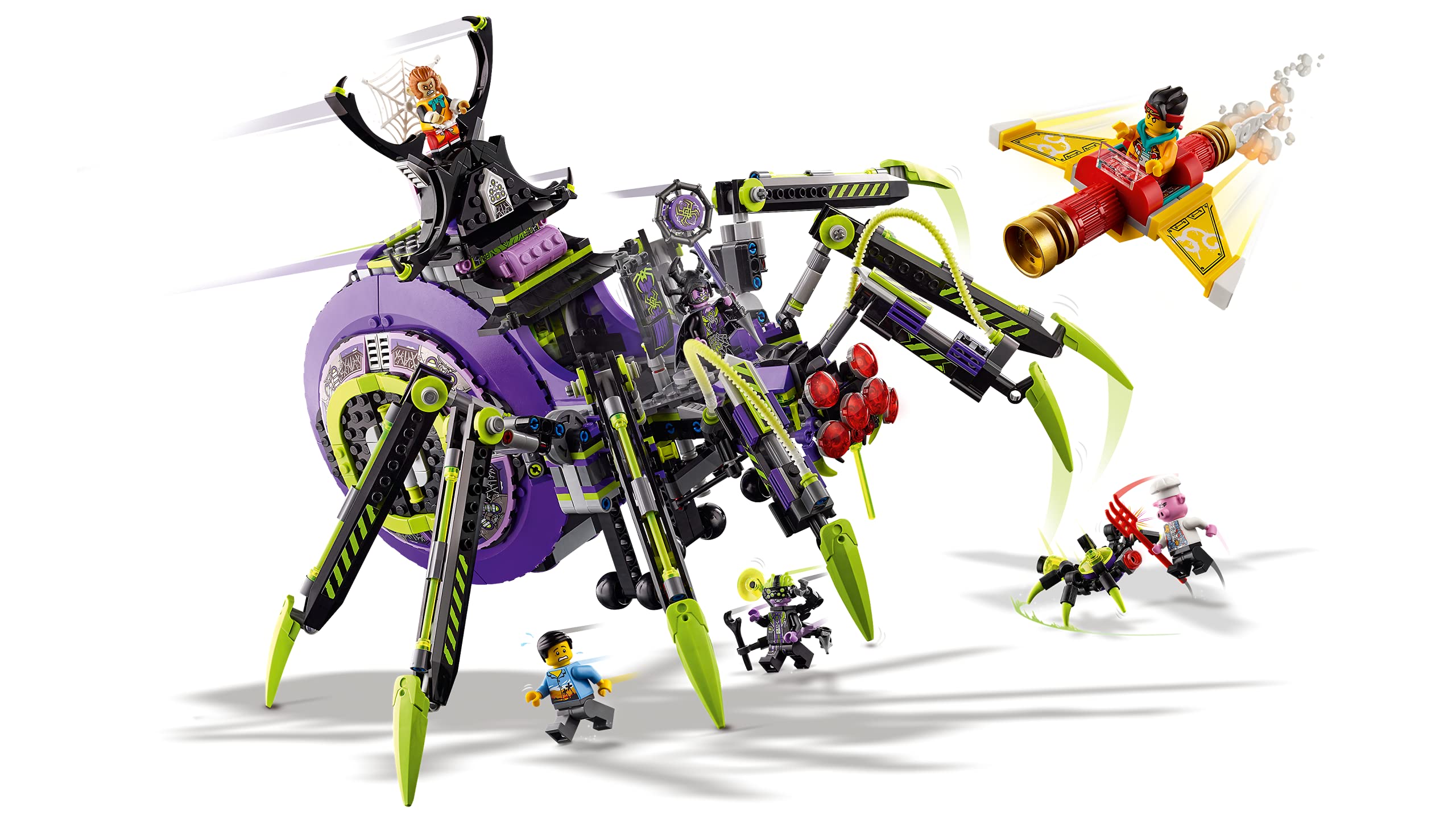 Amazon.co.jp: レゴ(LEGO) モンキーキッド スパイダークイーンの最恐