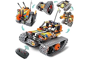 5-in-1 RC STEM Building Kit: The Ultimate Creation for 8-15 Year Old Boys