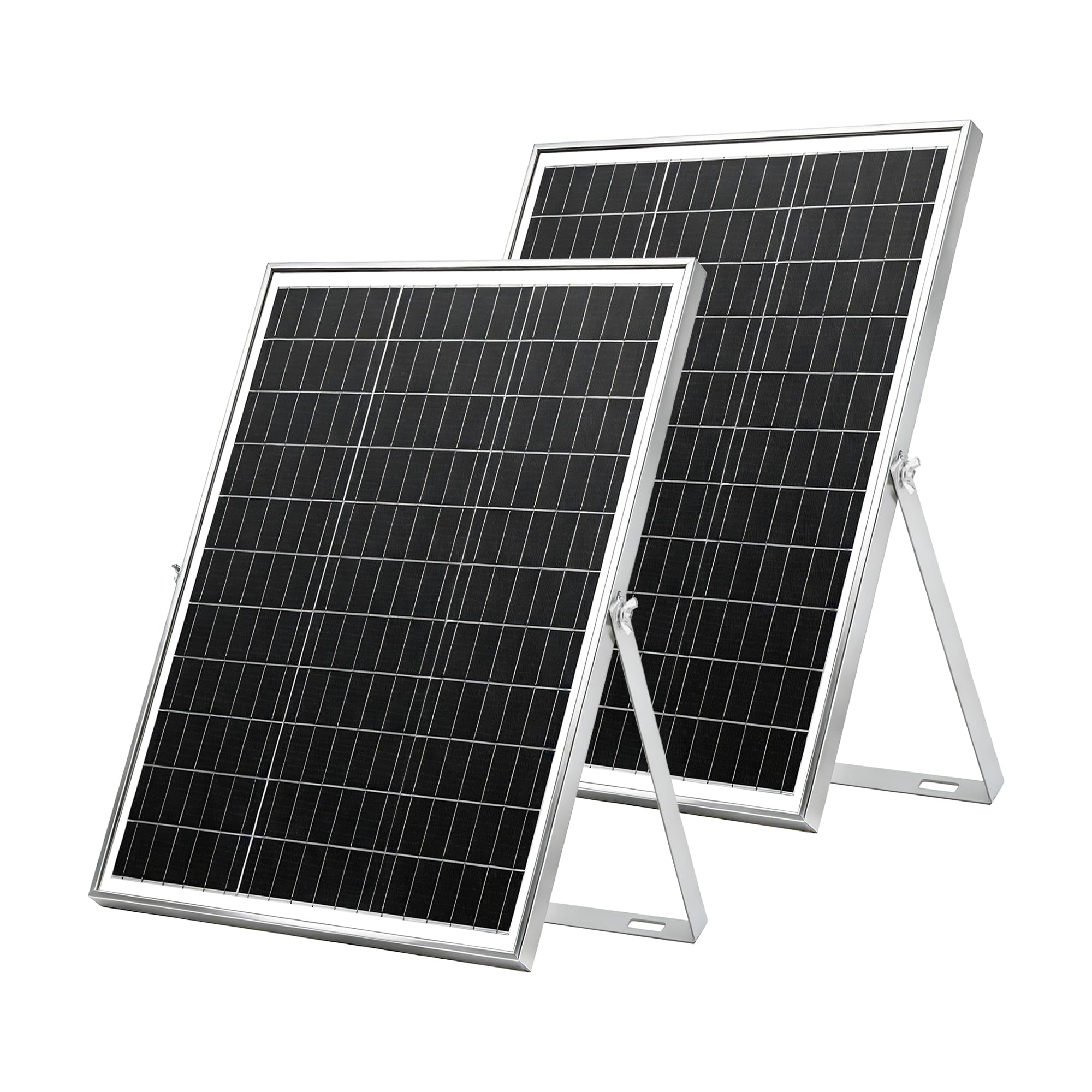 Solarpanel 60W (30W*2), Solarpanel für Solar Deckenventilator mit Beleuchtung für Outdoor
