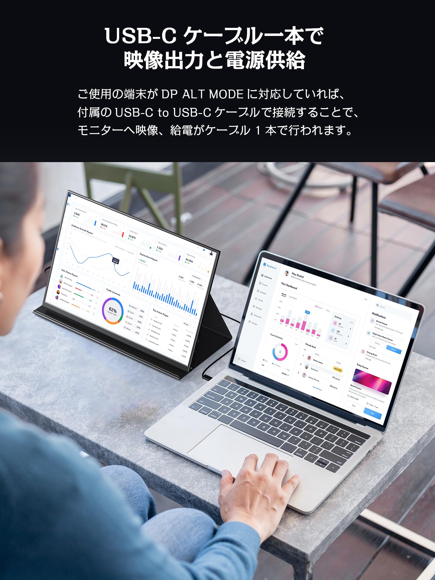 Amazon.co.jp: モバイルモニター 14.5インチ 4K 3840x2400 - モバイル 