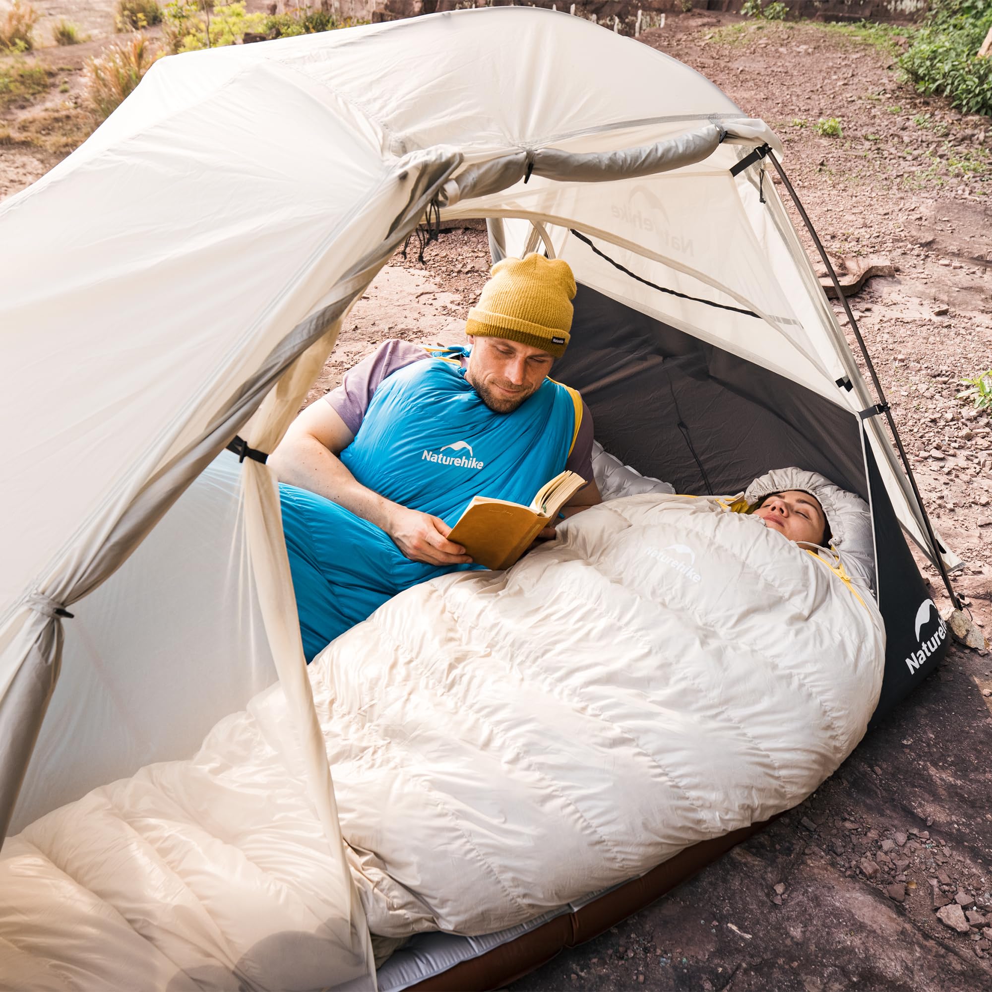 Naturehike Snow Petrel Base śpiwór puchowy, 90% zawartości Down, RDS Outdoor Professional Camping śpiwór puchowy, śpiwór dla dorosłych
