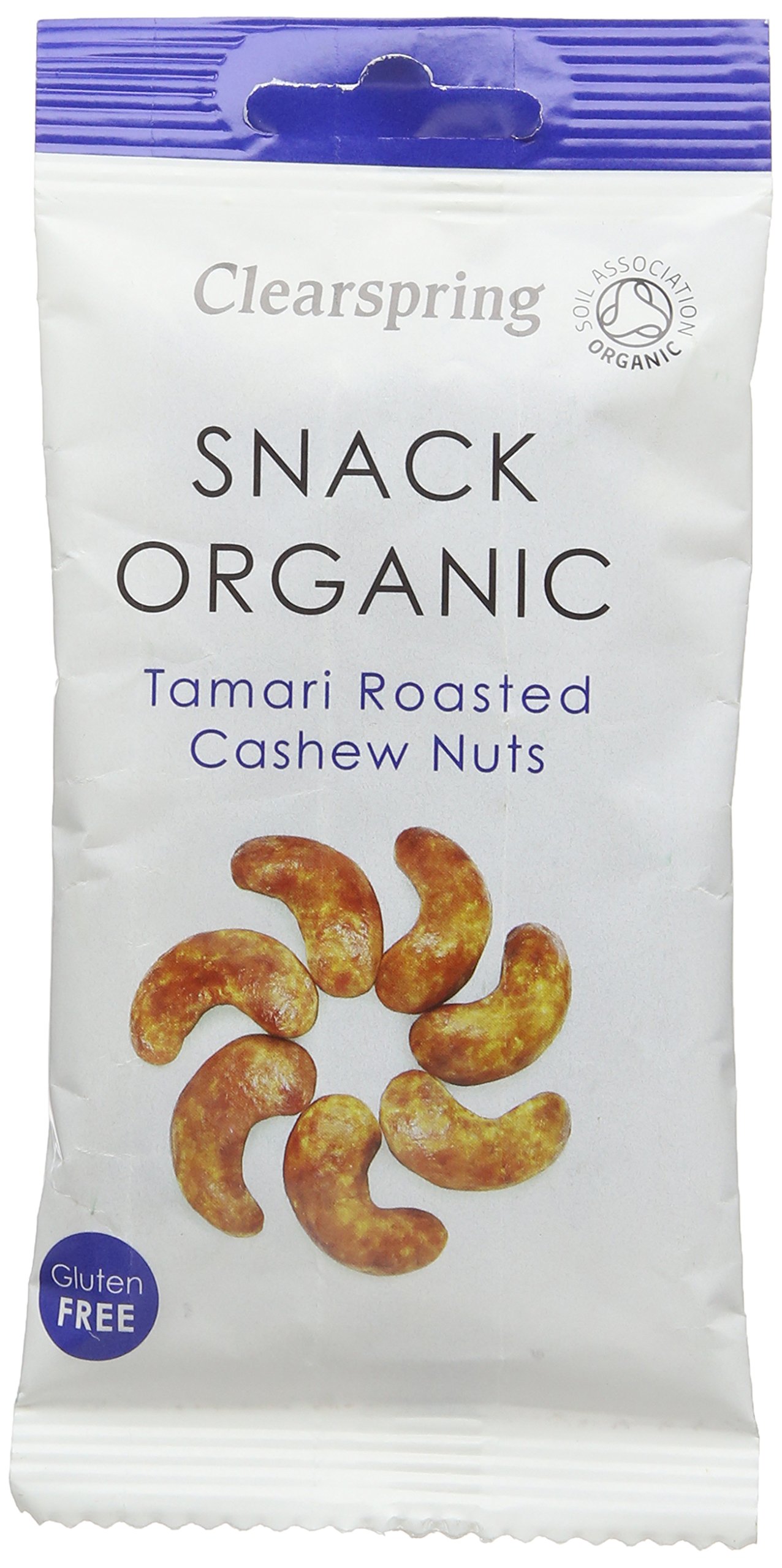 Clearspring Snack organic - Tamari roasted cashew nuts