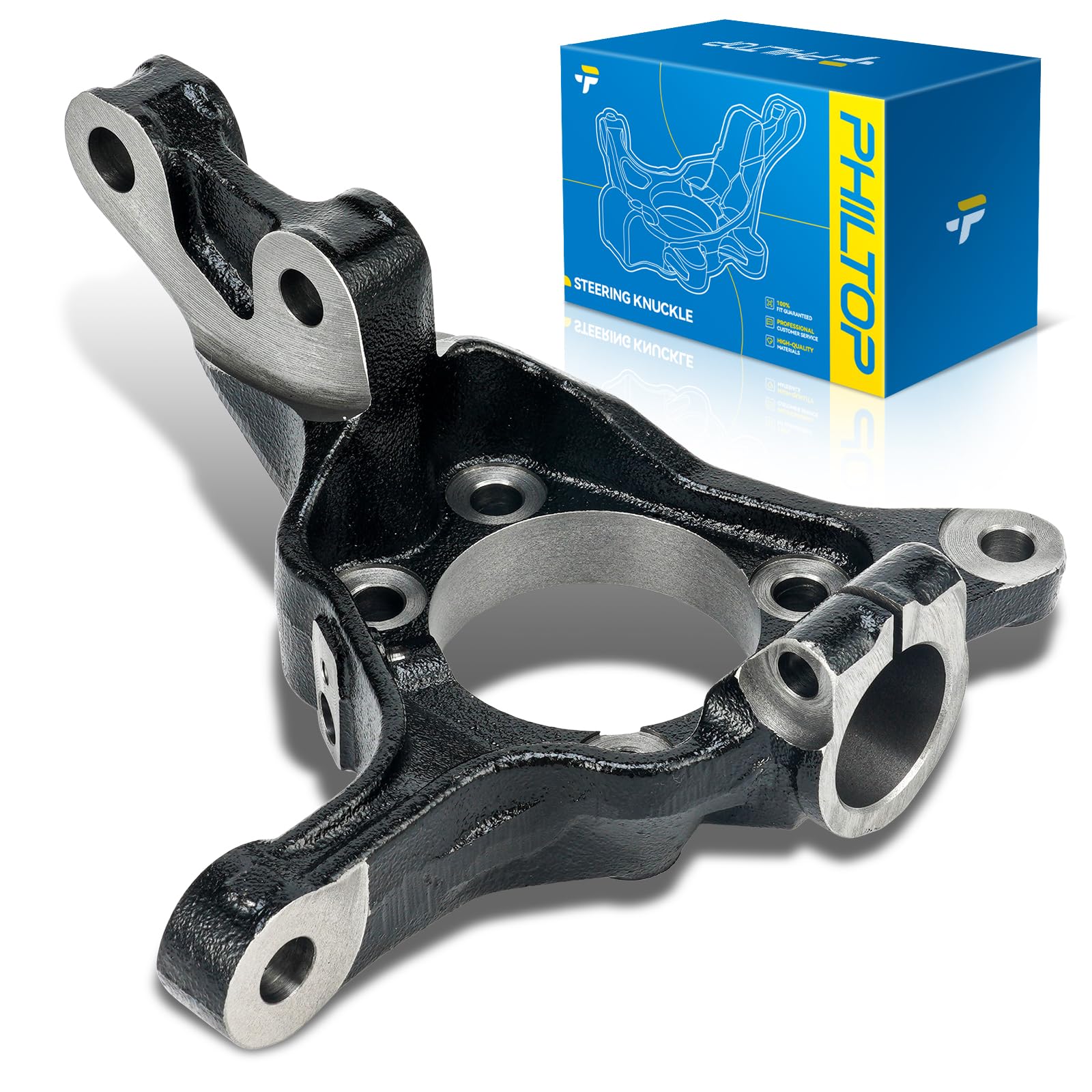 PHILTOP Front Right Steering Knuckle for 2005-2014 Subaru Outback