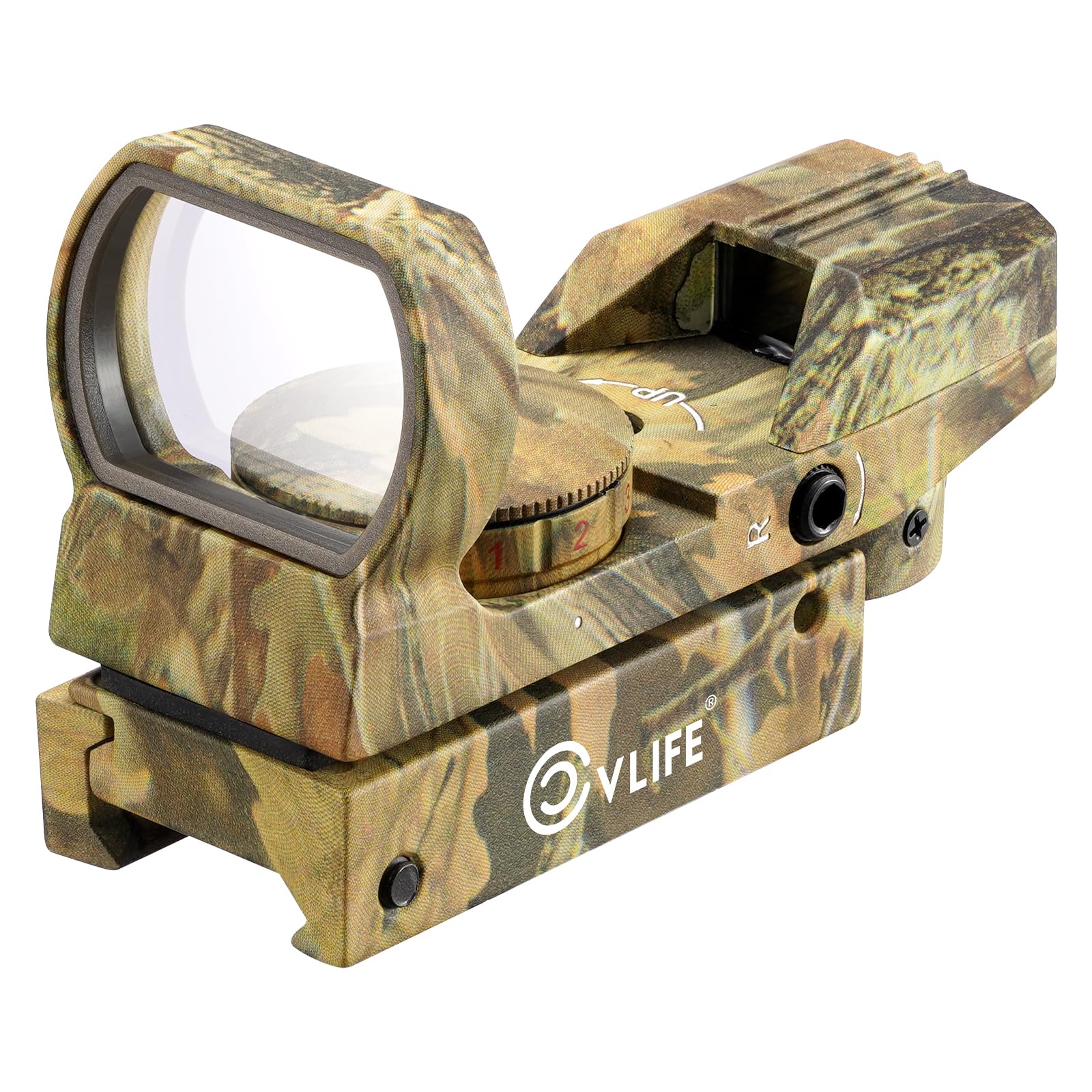CVLIFE 1X22X33 Red Green Dot Gun Sight Scope Reflex Sight with 20mm Rail