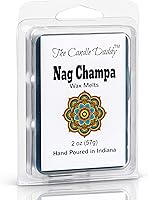 Vista 1 de The Candle Daddy Nag Champa Incense Scented Melt- Maximum Scent Wax Cubes/Melts- 1 Pack -2 Ounces- 6 Cubes