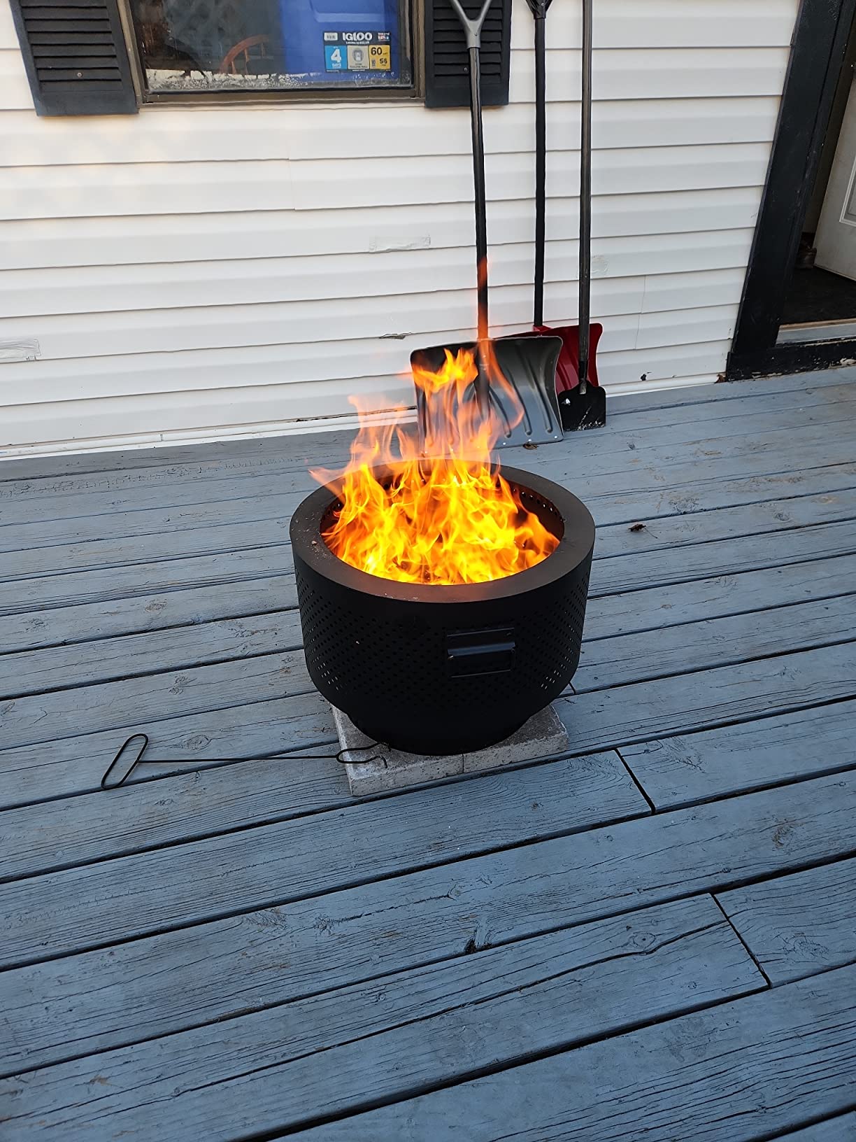 11/mo Finance STBoo Smokeless Fire Pit 13Inch Portable Firepit for Outside Camping