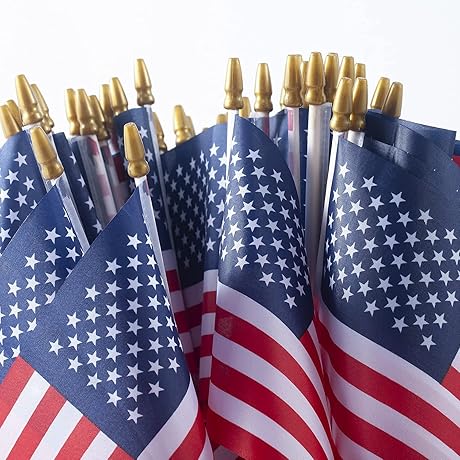 4th of July Patriotic American Flags Decorations