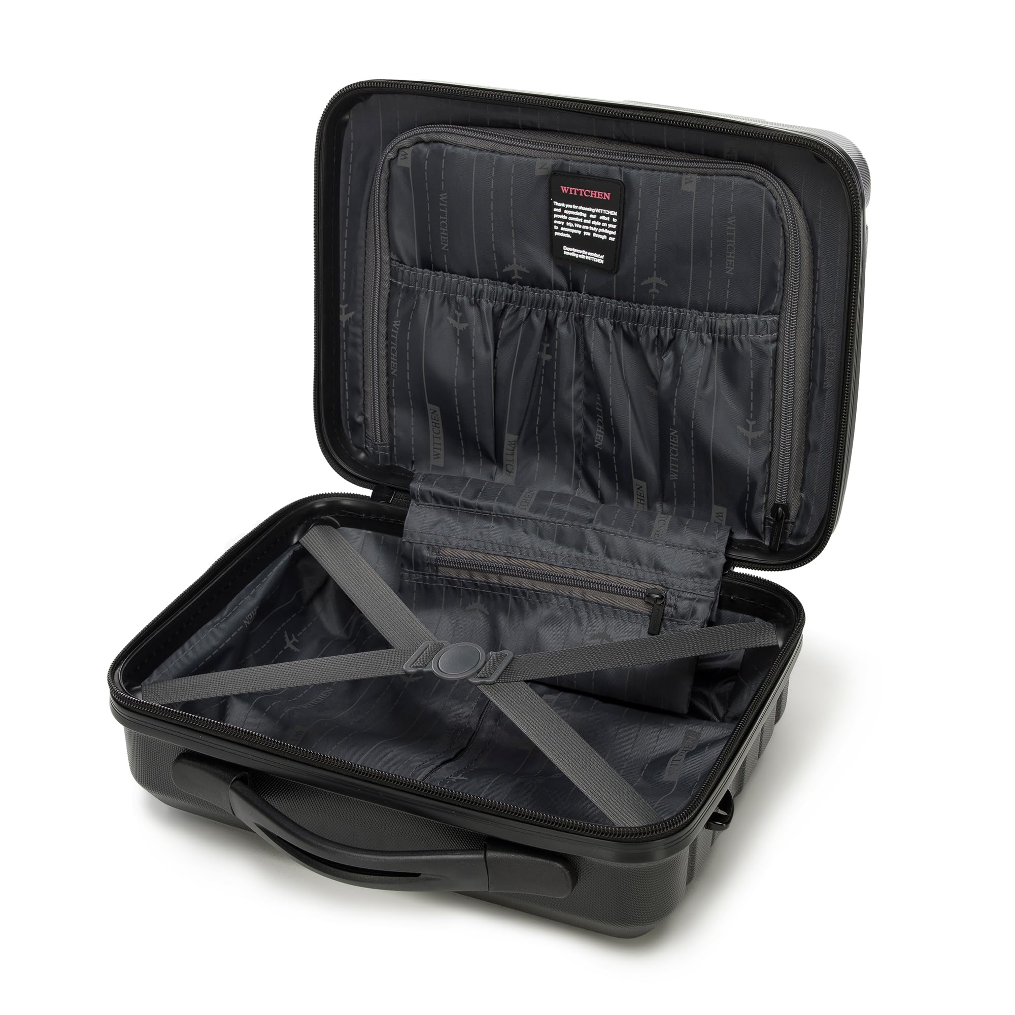 WITTCHEN COMODO Line Custodia cosmetica Bagaglio Borsa da toilette Custodia cosmetica in ABS