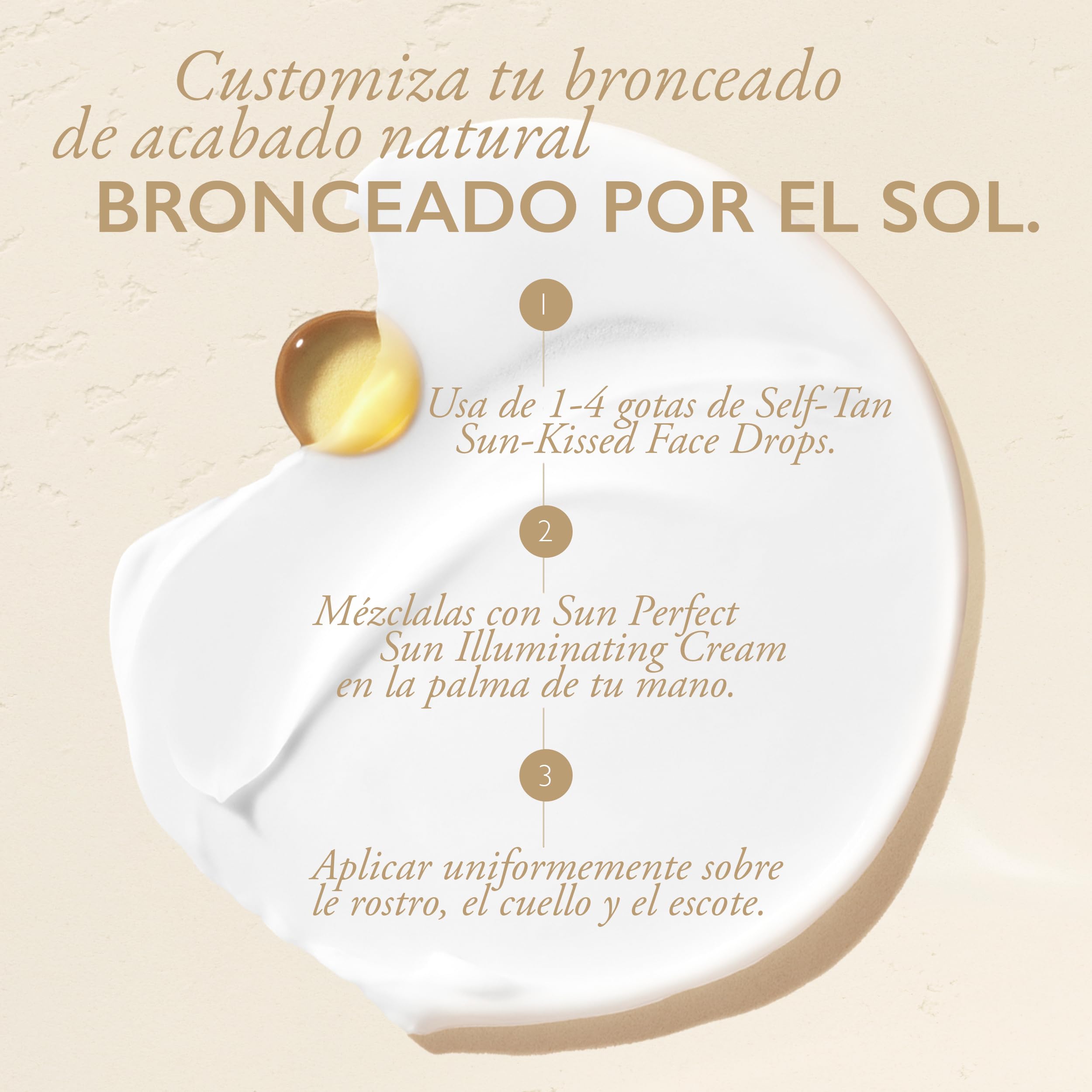 LANCASTER Self Tan Sun-kissed Face Drops | Gotas autobronceadoras faciales de textura ligere y resistente al agua | 15 ml