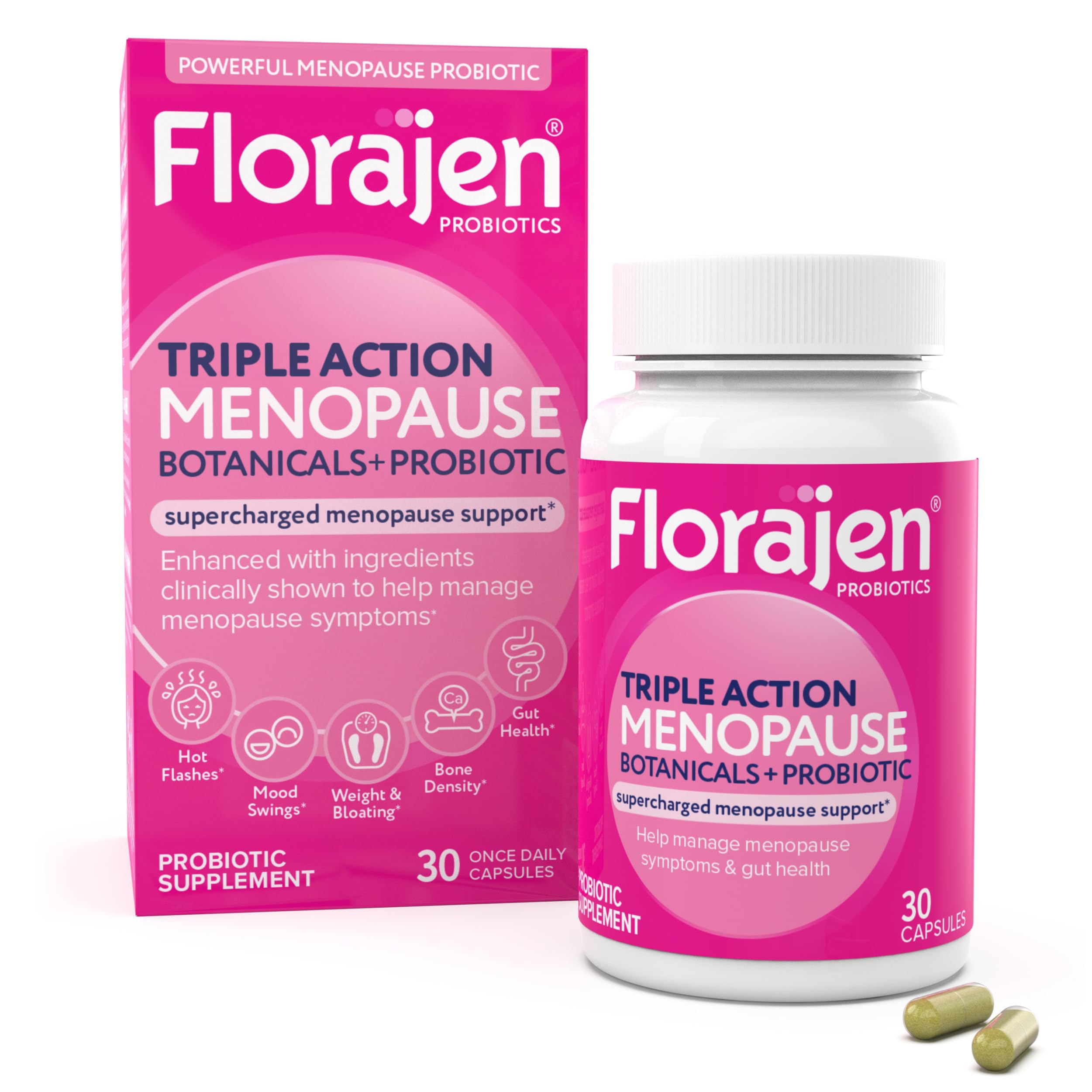 Amazon.com: Florajen Menopause Probiotic - Probiotic with