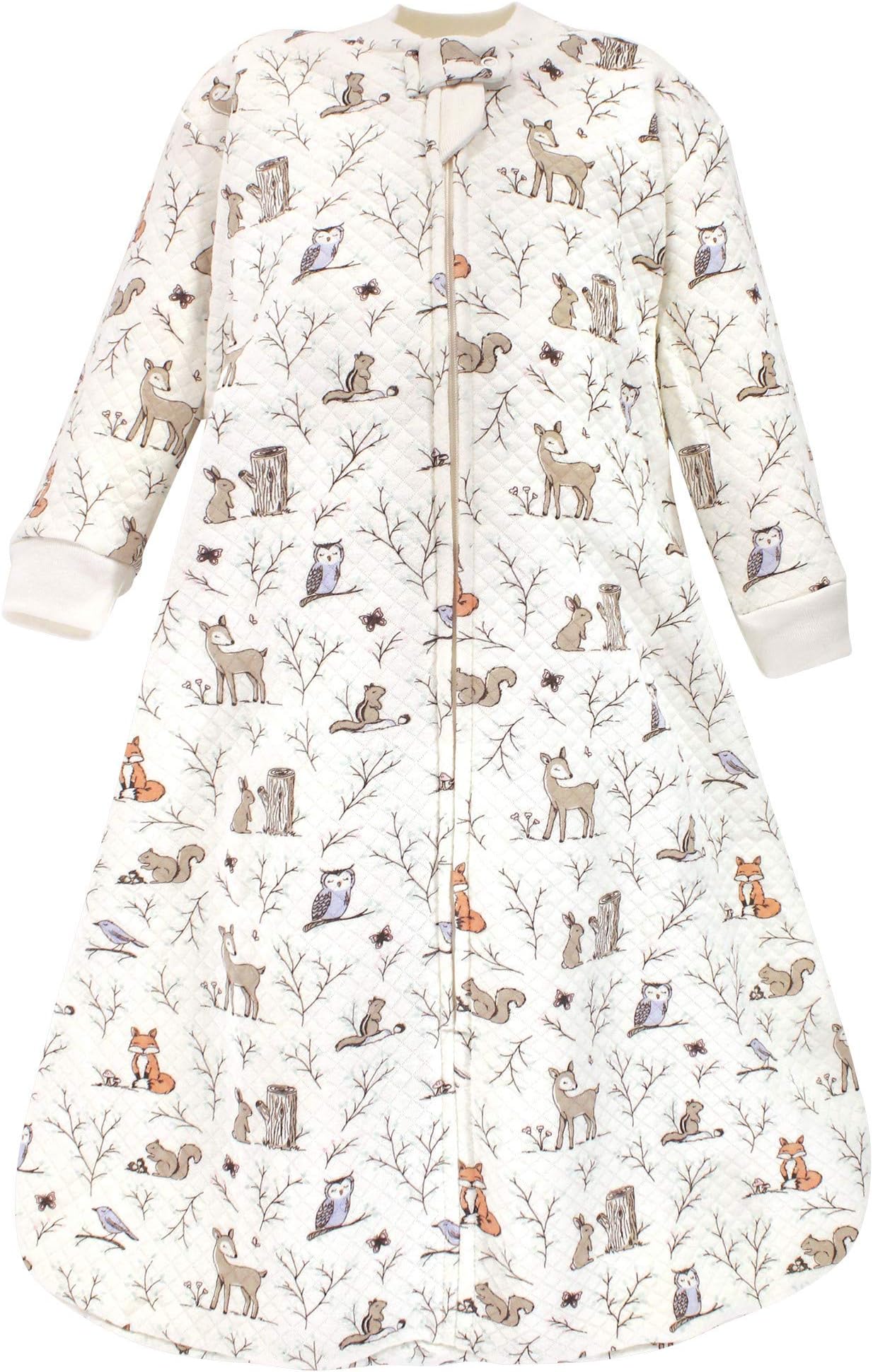 Unisex Baby Premium Quilted Long Sleeve Sleeping Bag and Wearable Blanket