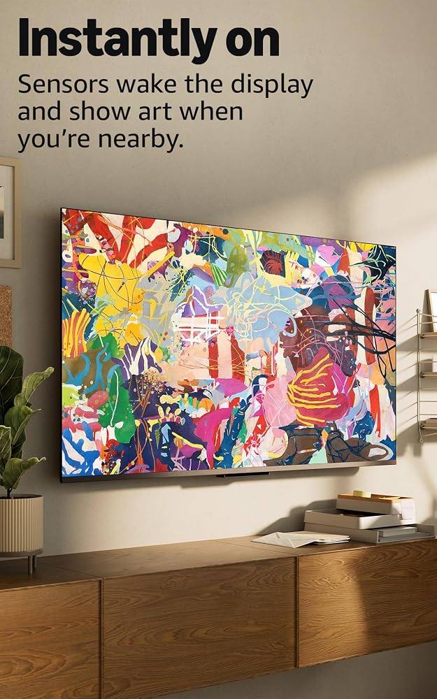 Amazon Fire TV 43" 4-Series (newest model), 4K Ultra HD smart TV with Alexa Remote, HDR10+, fast processor, Dolby Audio, Ambient Experience, free and live TV, find shows faster with Alexa+