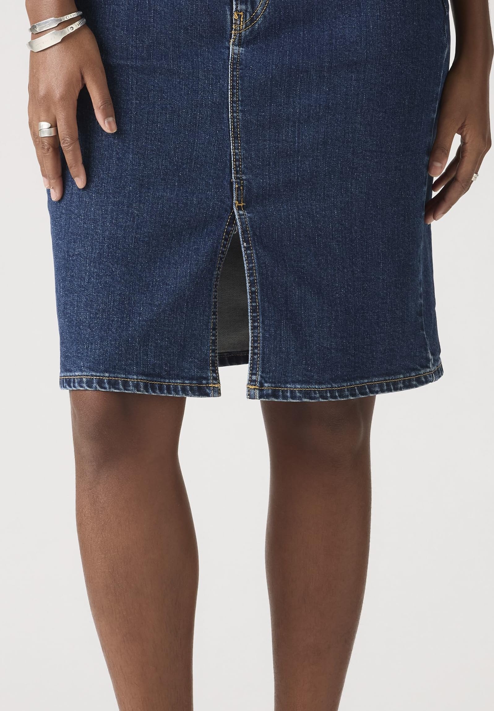Levi's Damen Low Midi Skirt Rock (1er Pack)