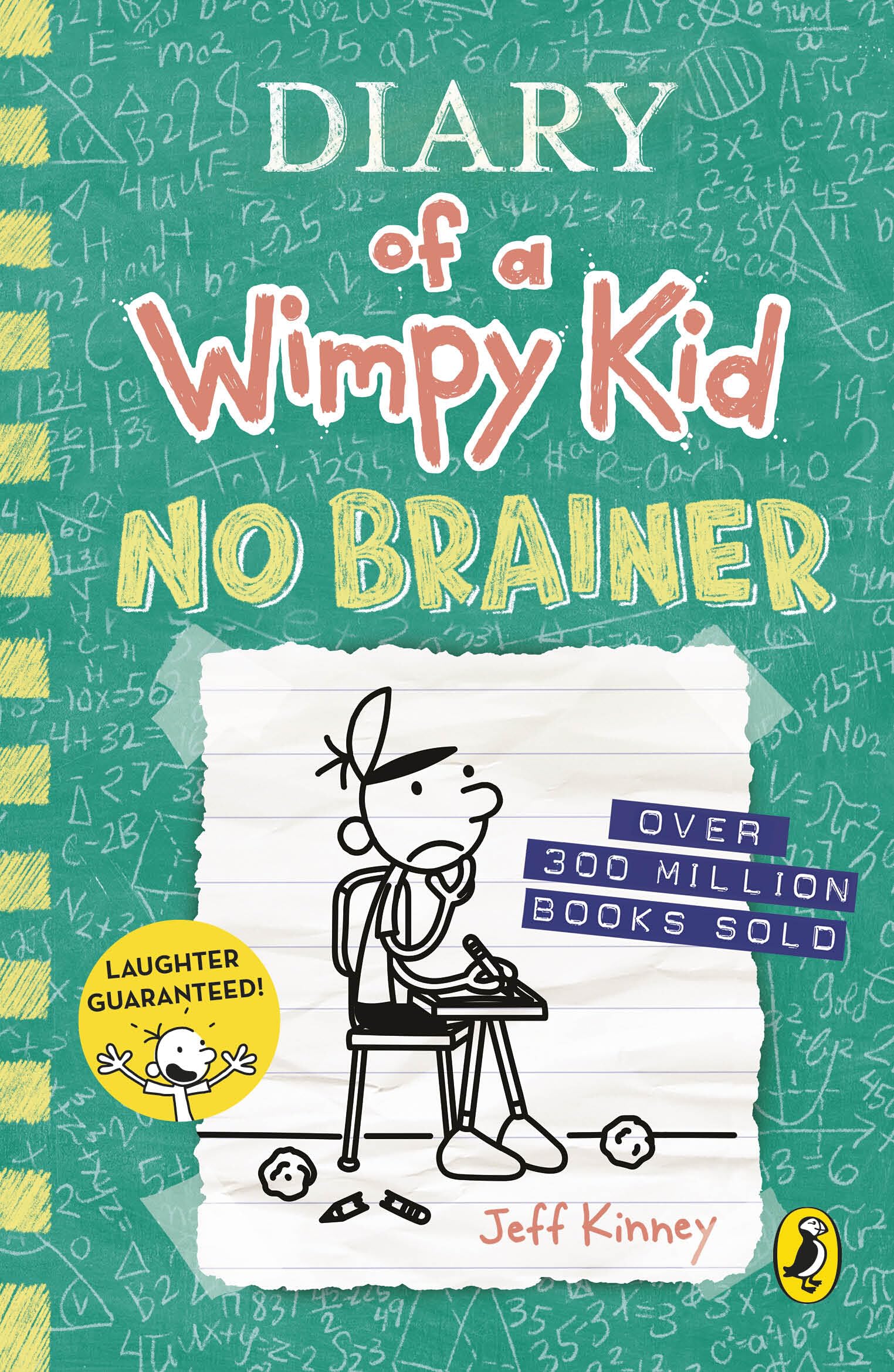 Diary of a Wimpy Kid: No Brainer (Book 18): A funny middle school adventure from the #1 international bestselling Diary of a Wimpy Kid series