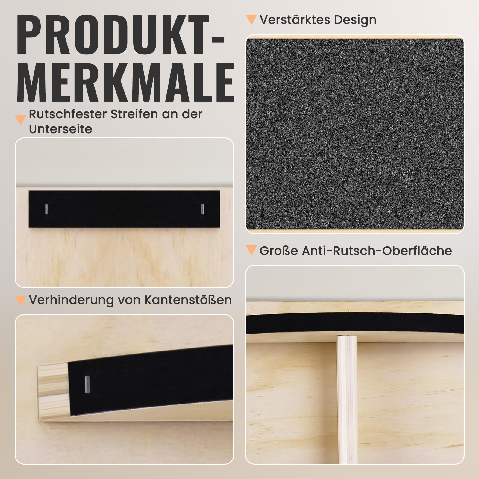 Balance Board, Sports Balancebrett Professional Wobble Board für Erwachsene